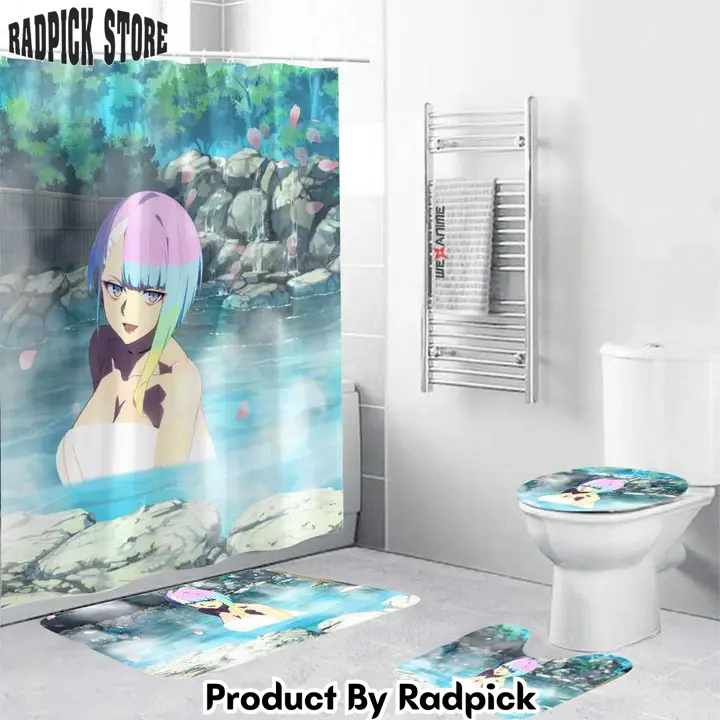 Cyberpunk girls hot spring lucy combo bathroom set   rp0159181